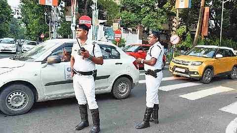 Kolkata traffic police