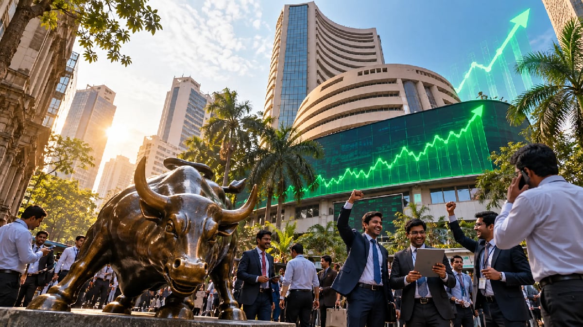 গ্রিন জ়োনে Sensex-Nifty, আজ কেন বৃদ্ধি স্টক মার্কেটে?