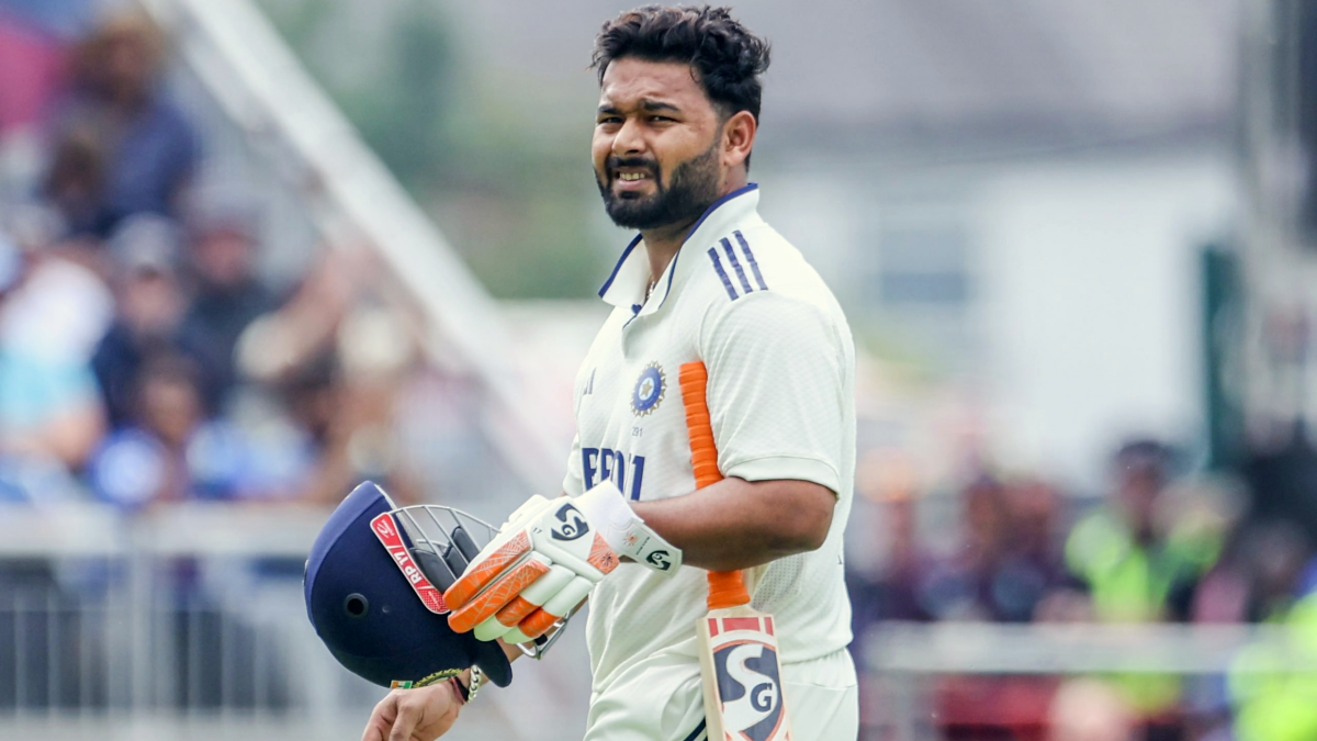 বড় ধাক্কা ভারতের, ছিটকে গেলেন ঋষভ পন্থ,ছবি: X