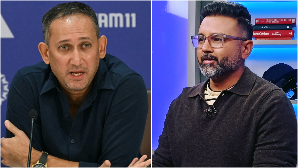 অজিত আগরকরের চেয়ারে বসার সুযোগ ‘মিস’ পার্থিব প্যাটেলের,ছবি: X