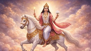 শুক্র দেবের কল্পিত ছবি