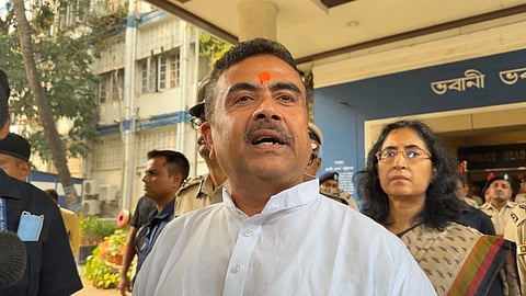 মুখ্যমন্ত্রী শুভেন্দু অধিকারী।