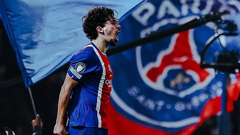 PSG-র হয়ে গোল করে ভিতিনহা,ছবি: Instagram/psg
