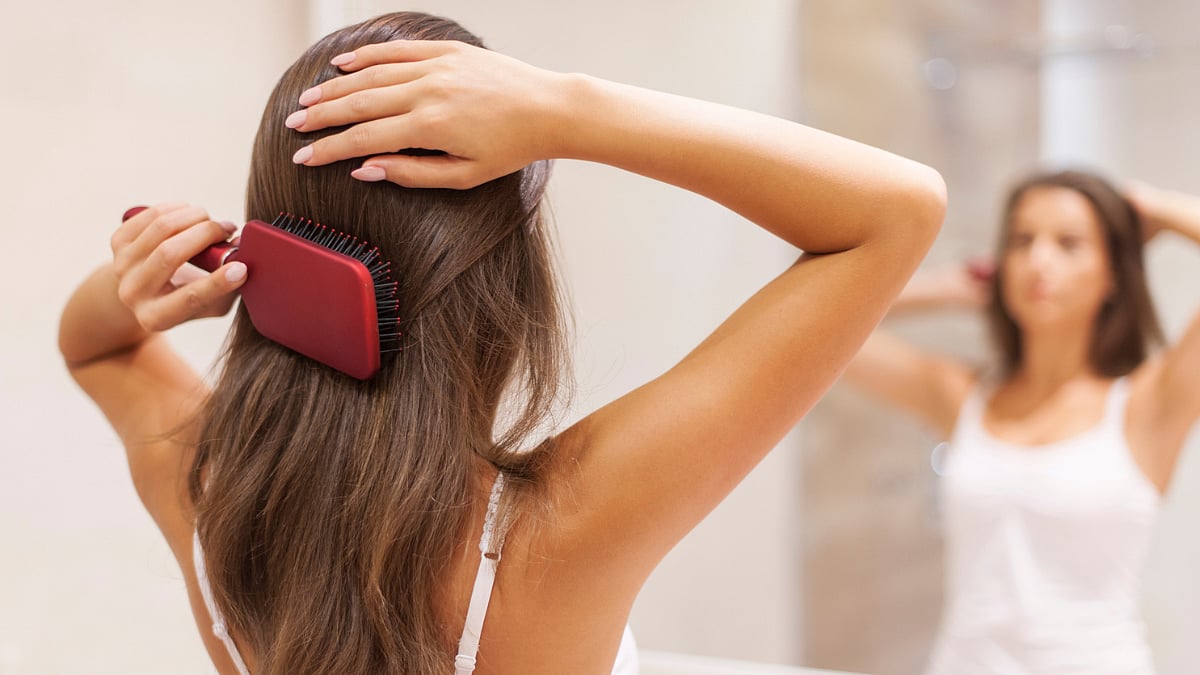 weight loss link to hair fall