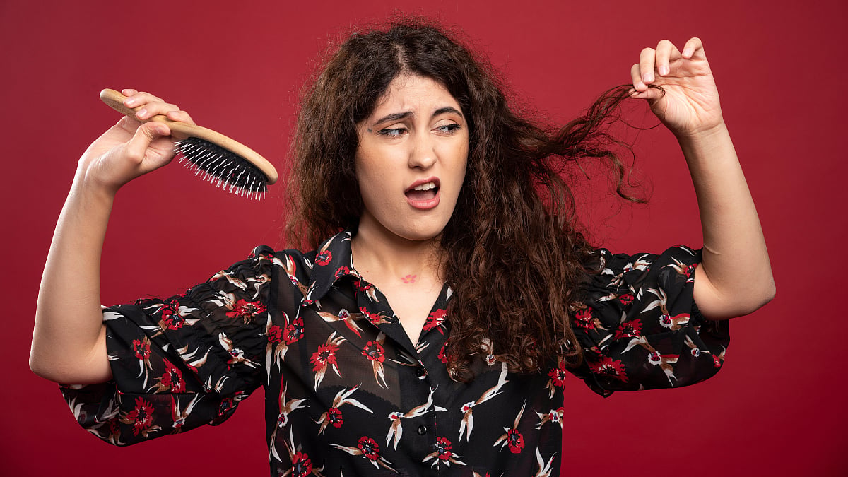 weight loss link to hair fall