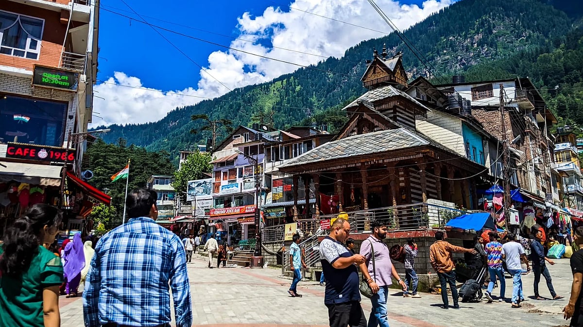 manali mall road