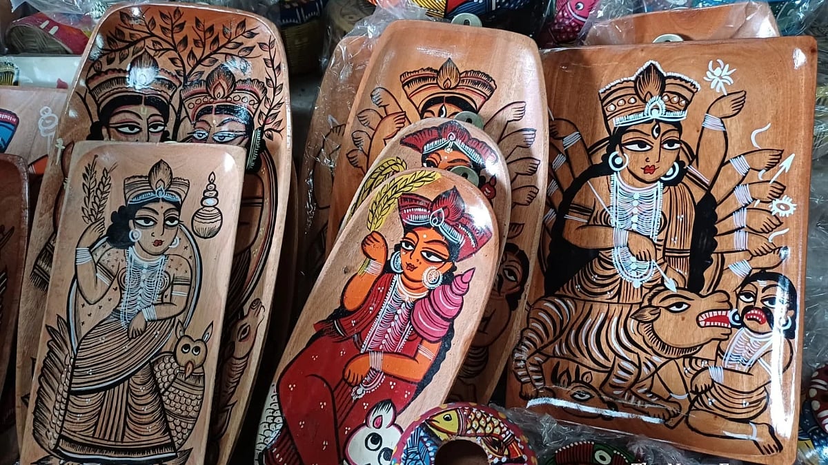 Patachitra is a traditional cloth-based scroll and panel painting art