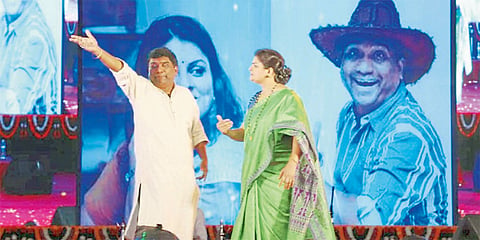Bhau Kadam and Supriya Pathare