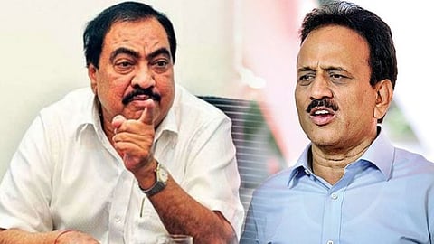eknath khadse-girish mahajan