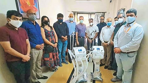 गरजू रुग्णालयांना मिनी व्हेंटिलेटर; पेट्रोल-डिझेल असोसिएशनचा पुढाकार