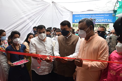 के.टी. नगर येथे मनपाचे १०० खाटांचे कोव्हिड रुग्णालय सुरू; सौम्य लक्षणं असणाऱ्या रुग्णांना होणार लाभ