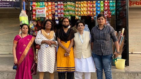 पिडीत महिलेला मिळाला 'त्या चौघींचा' आधार; पण जगण्याचा प्रश्‍न कायम 