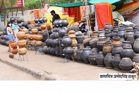 नांदेड माठ बाजारपेठ