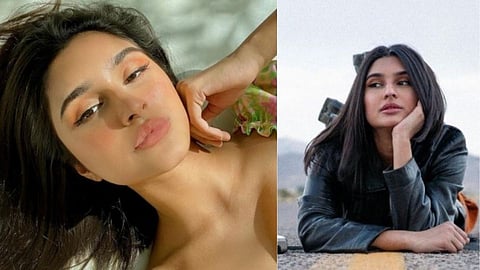 bollywood actor jaaved jaaferi daughter alaviaa jaaferi hot bold photoshoot 
