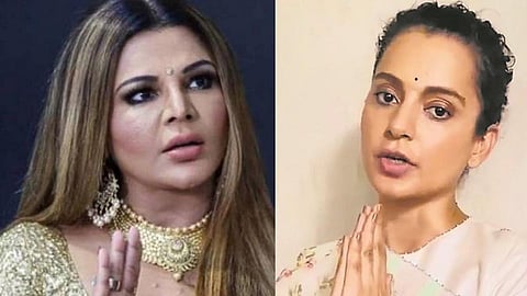 Rakhi sawant slams kangana ranaut  
