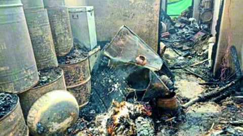house fire