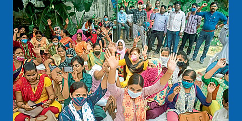 Electricity Employee Agitation