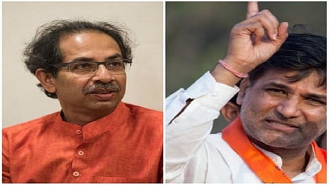vinayak mete and uddhav thackeray