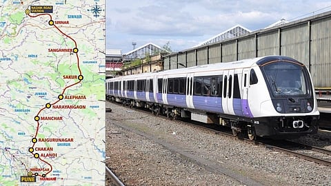 nashik-pune semi high speed ​​railway