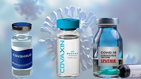Covaxin,Covishield ,Sputnik V 