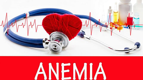 Eat healthy balanced diet Avoid anemia health doctor Anemia Free Campaign Symptoms in 650 people in the city