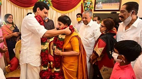 Veena and Riyas got married in 15 june 2020