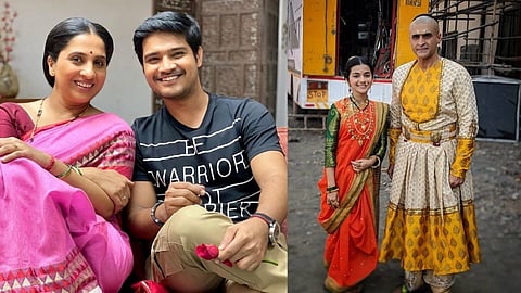 Abhishek Deshmukh and his wife Krutika Dev