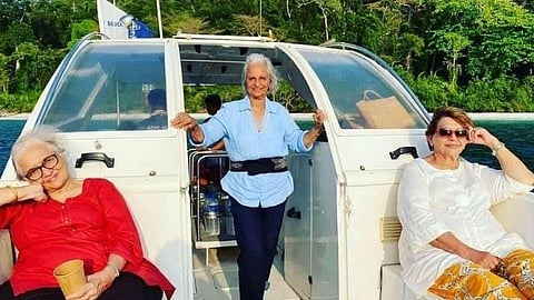 Waheeda Rehman Asha Parekh and Helen 