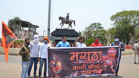 मराठा आरक्षण : मराठा युवकांकडून परभणीत निषेध आंदोलन