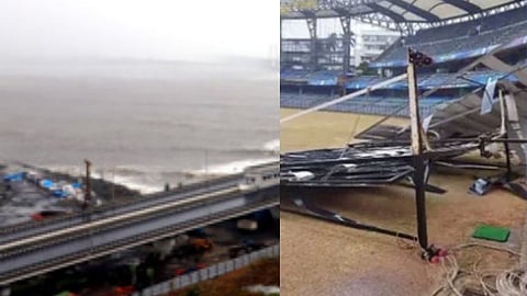 Cyclone Tauktae wankhede stadium 