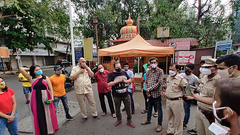 पुण्यातील कलाकारांकडून पोलिसांचे मनोधैर्य वाढवण्याचा उपक्रम 