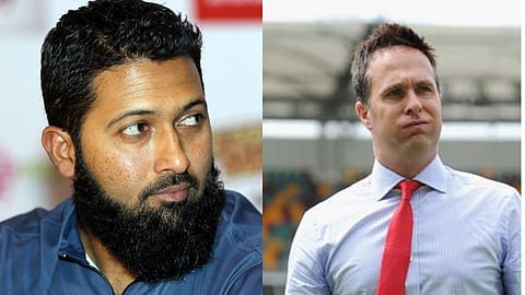 wasim jaffer and michael vaughan 