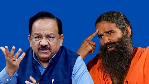 baba ramdev harshverdhan