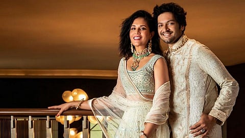 Ali Fazal and Richa Chadha 