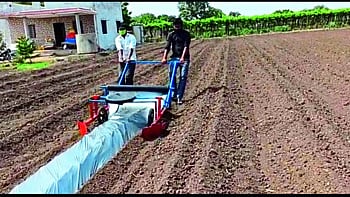 Mulching paper