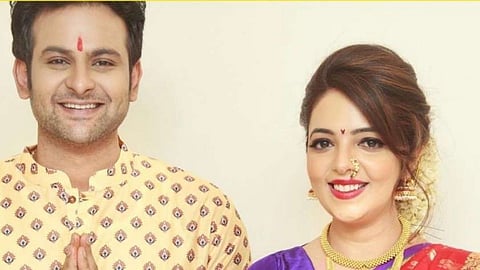 Sugandha Mishra and sanket bhosale 