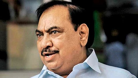 NCP leader Eknath Khadse