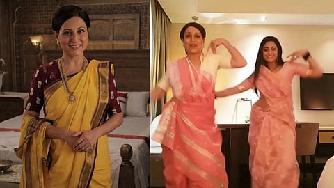  Kishori Shahane dance VIDEO VIRAL Marathi song Mast challay amcha