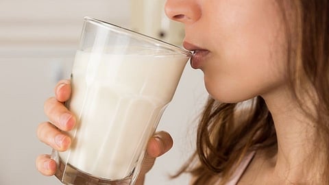 Drinking Milk