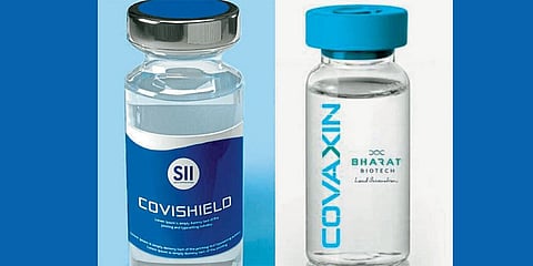 Covishield  Covaxin 