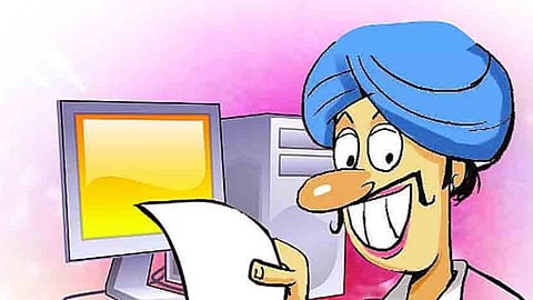 ऑनलाईन सातबारा अन् हेलपाटे 
 