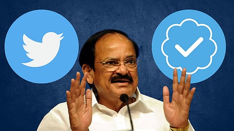 ट्विटरकडून चुकीची दुरुस्ती; व्यंकय्या नायडूंच्या ट्विटरवर  पुन्हा 'ब्लू टीक' 