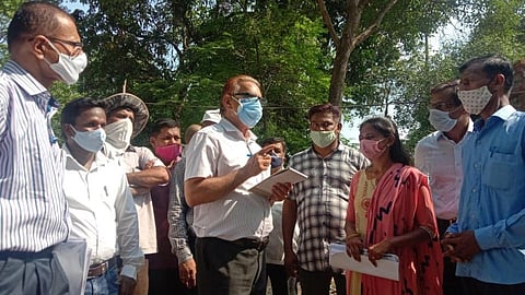 तौक्ते चक्रीवादळामुळे किनारी भागात झालेल्या नुकसानाची केंद्रीय पथकाकडून पाहणी