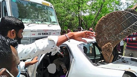 sinner-shirdi highway accident