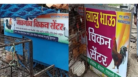 चिकन विक्रेते भिडले; एकमेकांवर केला कोयत्याने वार
