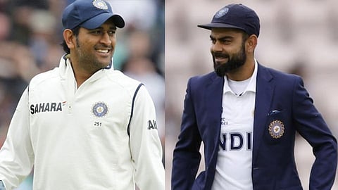 MS Dhoni And Virat Kohli 