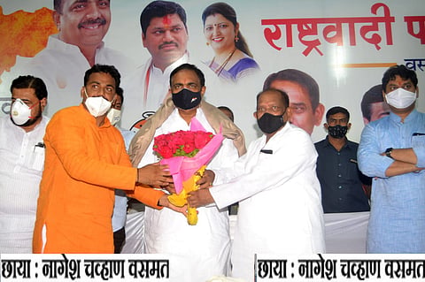जयंत पाटील वसमतमध्ये 