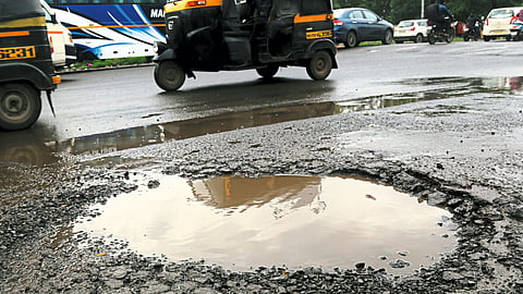 potholes
