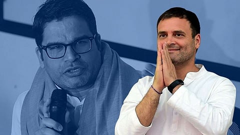 प्रशांत किशोर यांनी घेतली राहुल गांधींची भेट