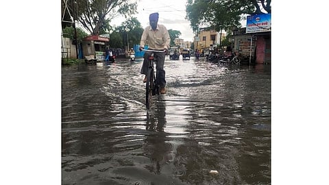 first rain damage sewer in nagar